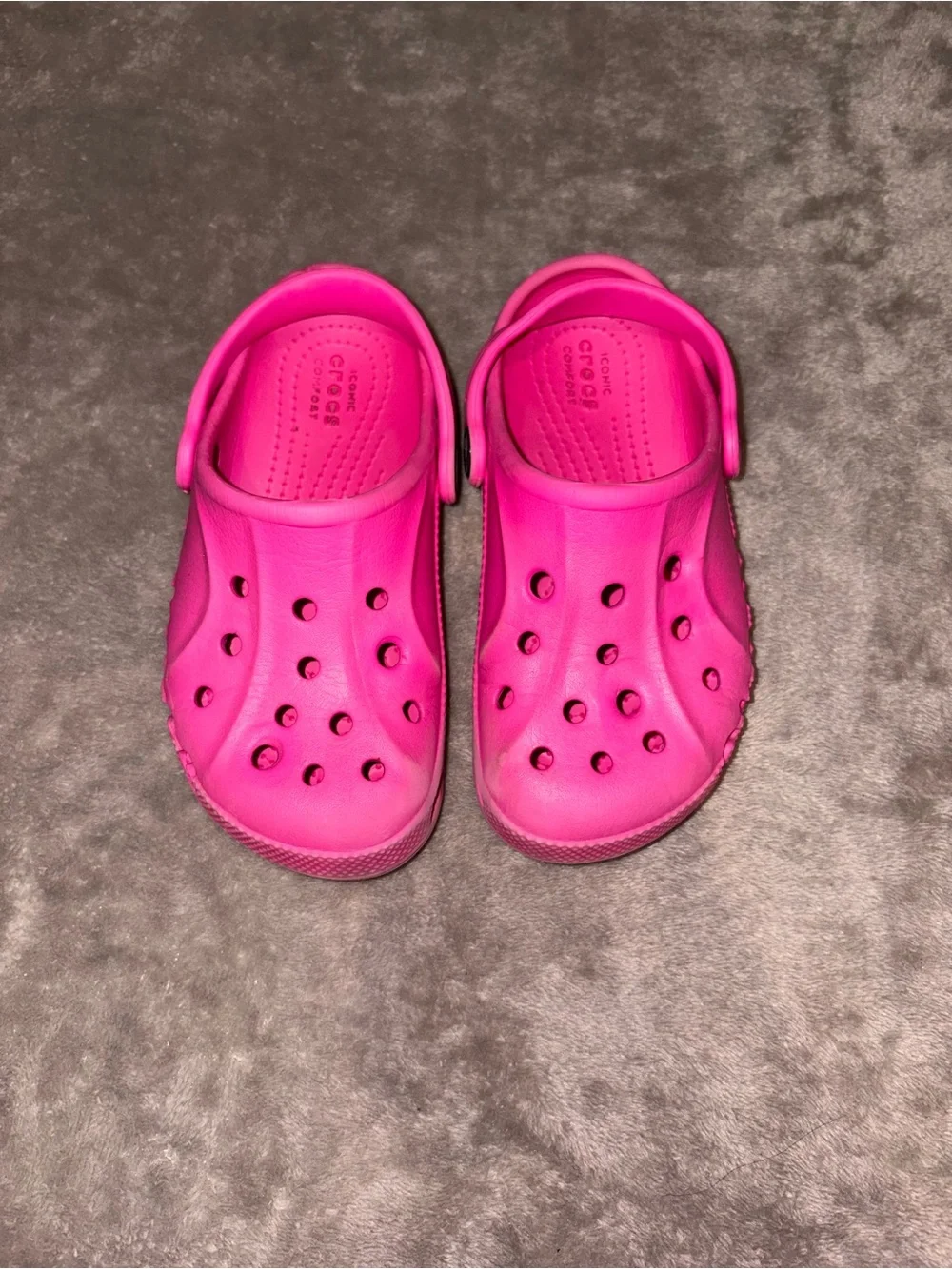 CROCS Kids Hot Pink Classic Clog